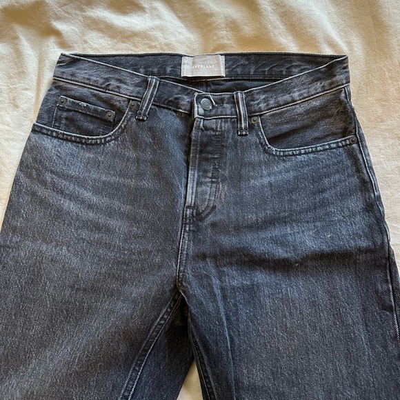 Everlane Relaxed Boyfriend Jean - Vintage Washed Black - Picture 3 of 3